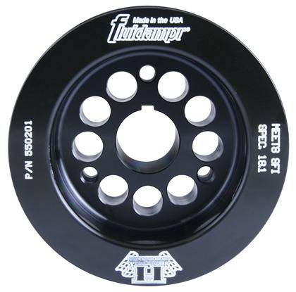 Fluidampr Harmonic Balancer for Ford Flathead V8 w/ Wide Belt Pulley
