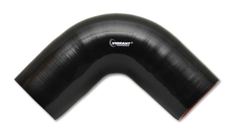 Vibrant 4 Ply Silicone Elbow Connector - 1.75in I.D. - 90 deg. Elbow