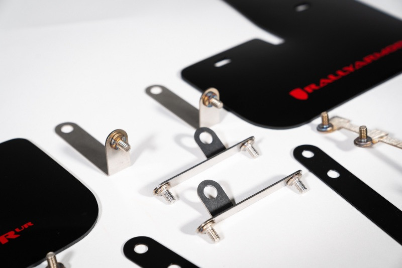 Rally Armor Black UR Mud Flap w/ Red Logo for 2023 Toyota GR Corolla