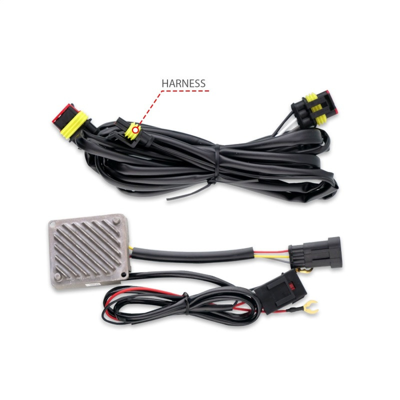 ANZO LED Projector Driver Side Headlight Black for 19-22 Silverado 1500