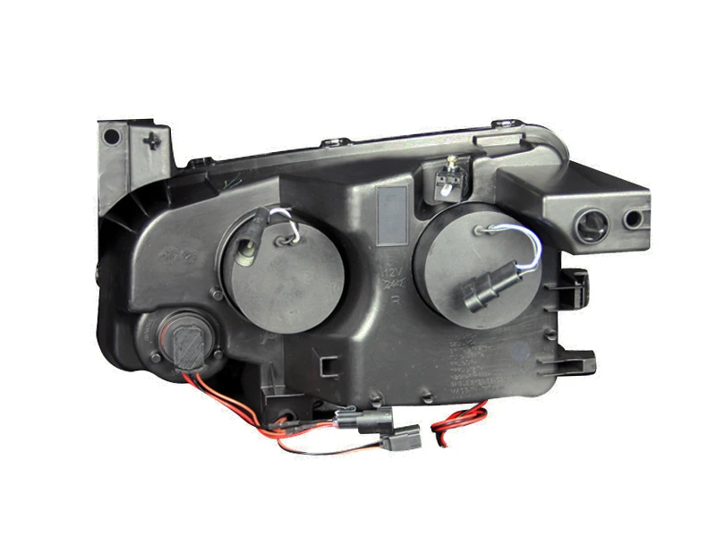 ANZO Projector Headlights w/ Halo Chrome for 2006-2010 Dodge Charger