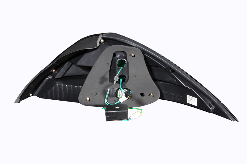 ANZO LED Taillights Black for 2003-2005 Honda Accord