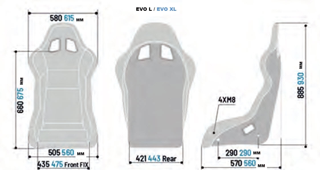 Sparco EVO L QRT Perforated Carbon Black Seat