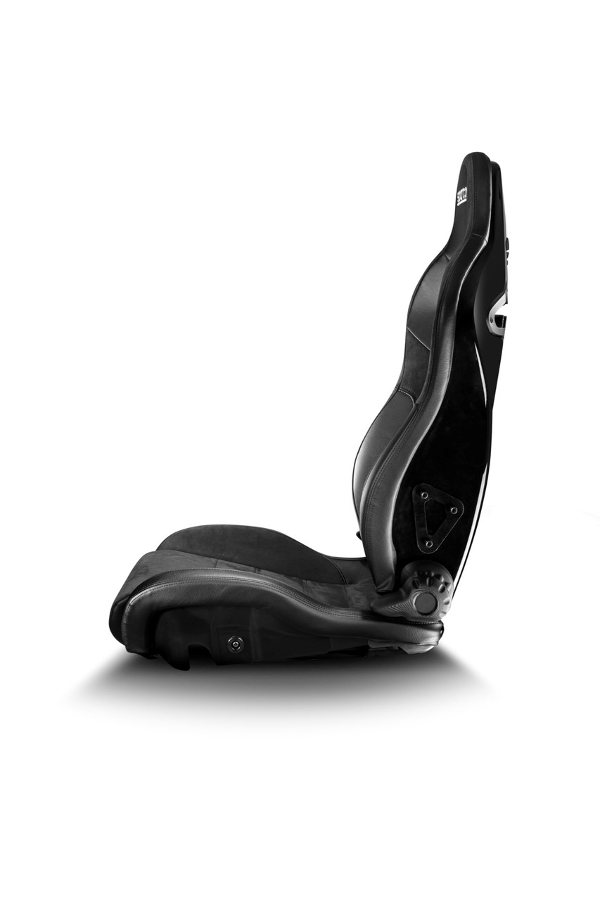 Sparco SP-R BLK/BLK White Logo Seat