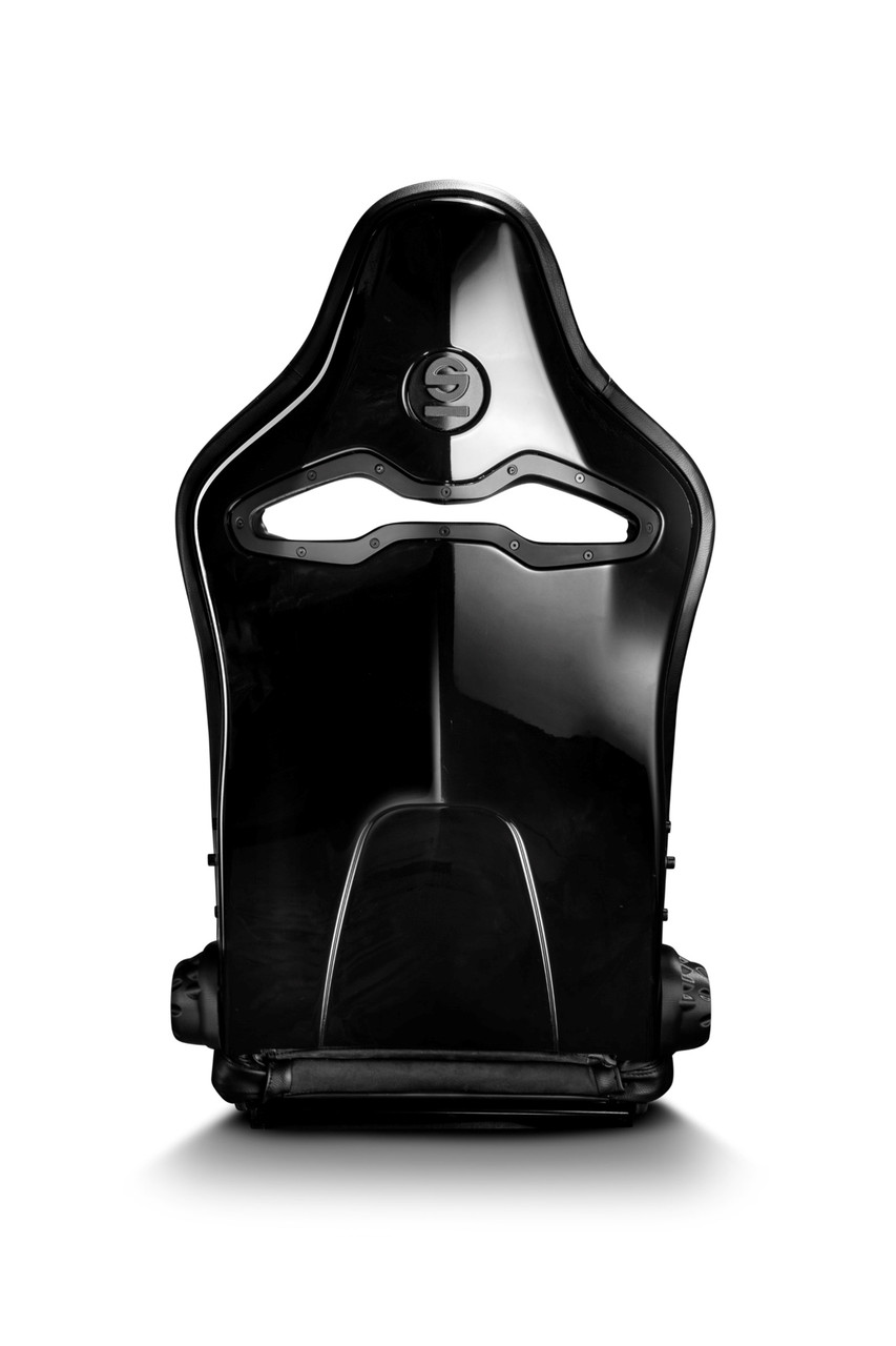 Sparco SP-R BLK/BLK White Logo Seat