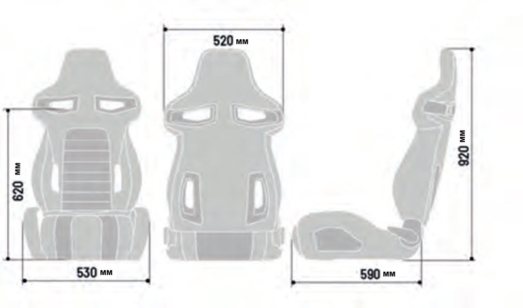 Sparco R333 2021 Black/Red Seat
