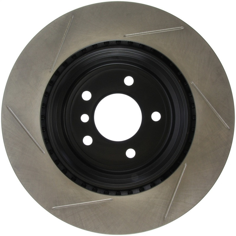 StopTech Power Slot Rear Brake Rotors for 08-13 BMW 135i Base - 126.34109S