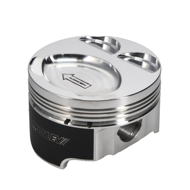 Manley 87.75mm Bore -13.3cc Dome 9.5:1 CR  Pistons for MazdaSpeed 3 MZR 2.3L
