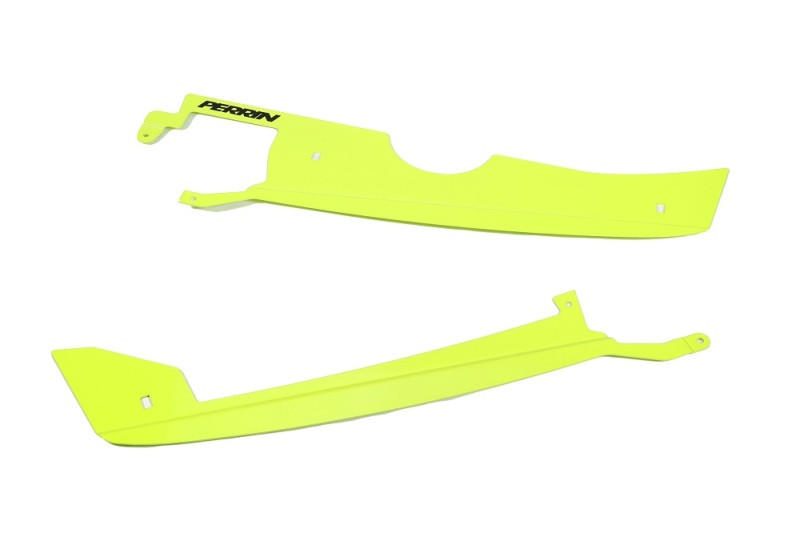 Perrin Radiator Shroud - Neon Yellow for 22-23 Subaru WRX