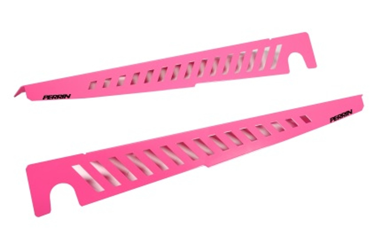 Perrin Fender Shroud Set - Hyper Pink for 22-23 Subaru WRX