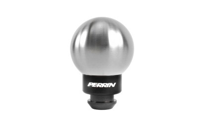 Perrin Brushed Ball 2.0in Stainless Steel Shift Knob for WRX 5-Speed