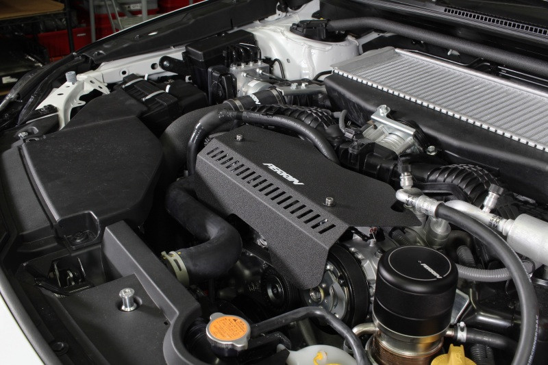 Perrin Pulley Cover - Black for 2022+ Subaru WRX