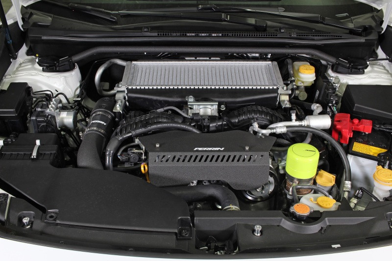 Perrin Pulley Cover - Black for 2022+ Subaru WRX