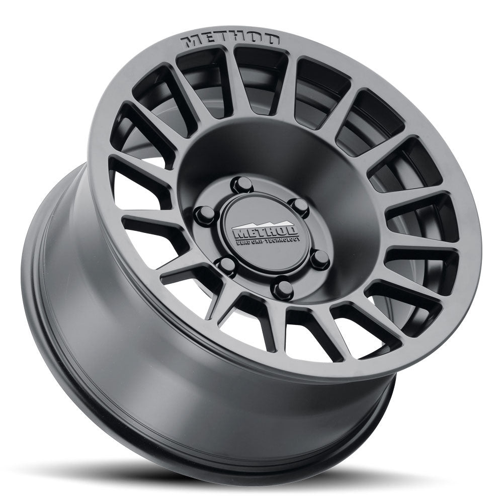 Method MR707 Bead Grip 18x9 +0mm Offset 6x5.5 BP 106.25mm Matte Black Wheel