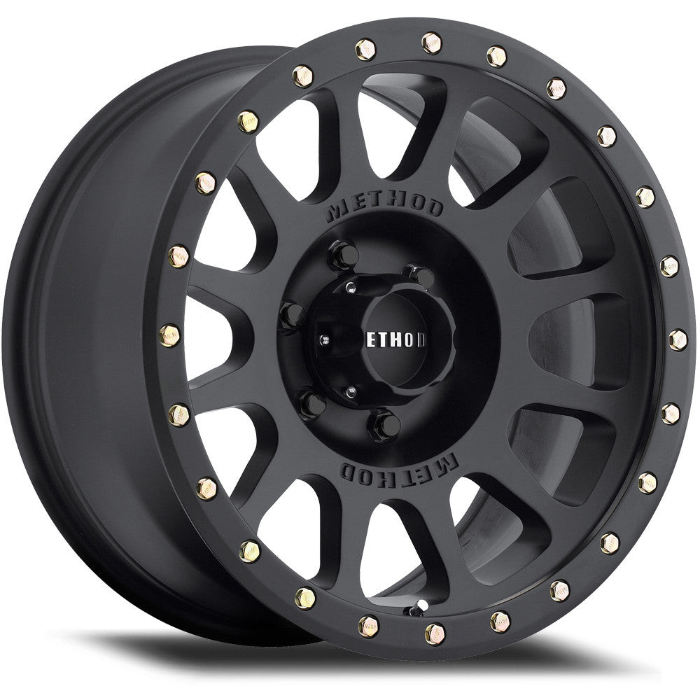 Method MR305 NV 17x8.5 6x5.5 25mm 5.7" BS Matte Black Wheel
