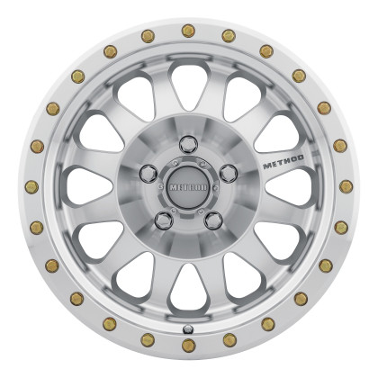 Method MR304 Double Standard 20x10 -18mm Offset 5x5.5 Machined/Clear Coat Wheel