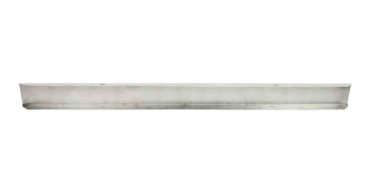 Kentrol 54" Front Bumper Without holes - Polished Silver for 45-86 Jeep CJ