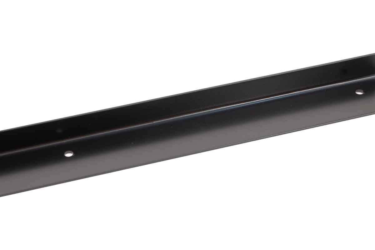 Kentrol Rocker Guards Black Powdercoat Stainless for 55-83 Jeep CJ5