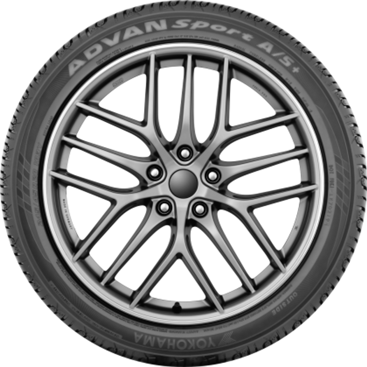 Yokohama Advan Sport A/S+ Tire - 265/35R18 97Y