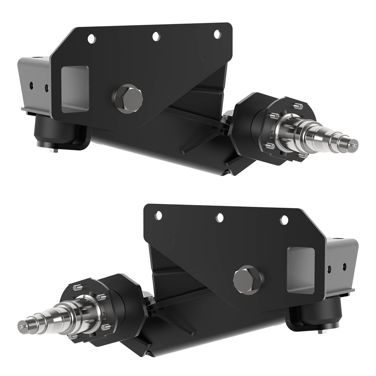 Timbren 3500lb HD Axle-Less Trailer Suspension w/ 2" Lift & Long Spindles