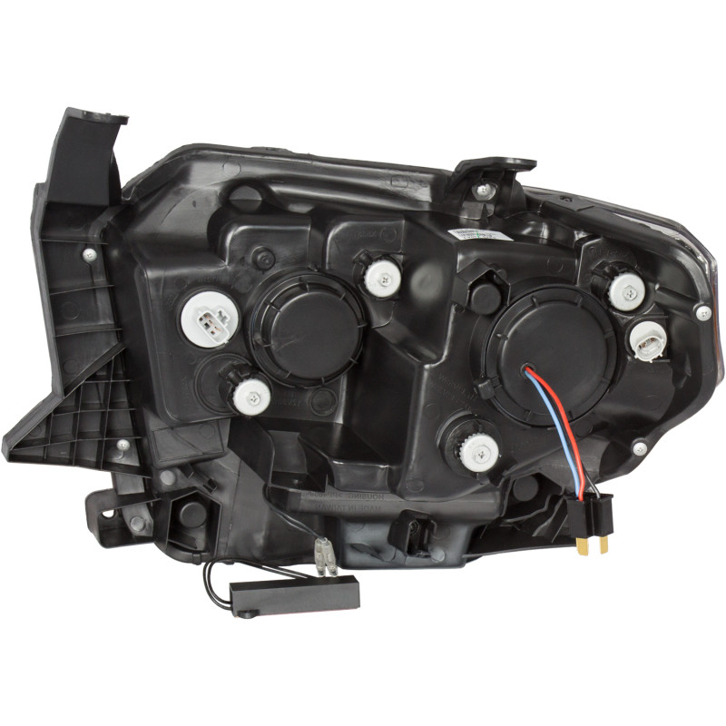 ANZO Projector Headlights w/ U-Bar Chrome for 14-16 Toyota Tundra