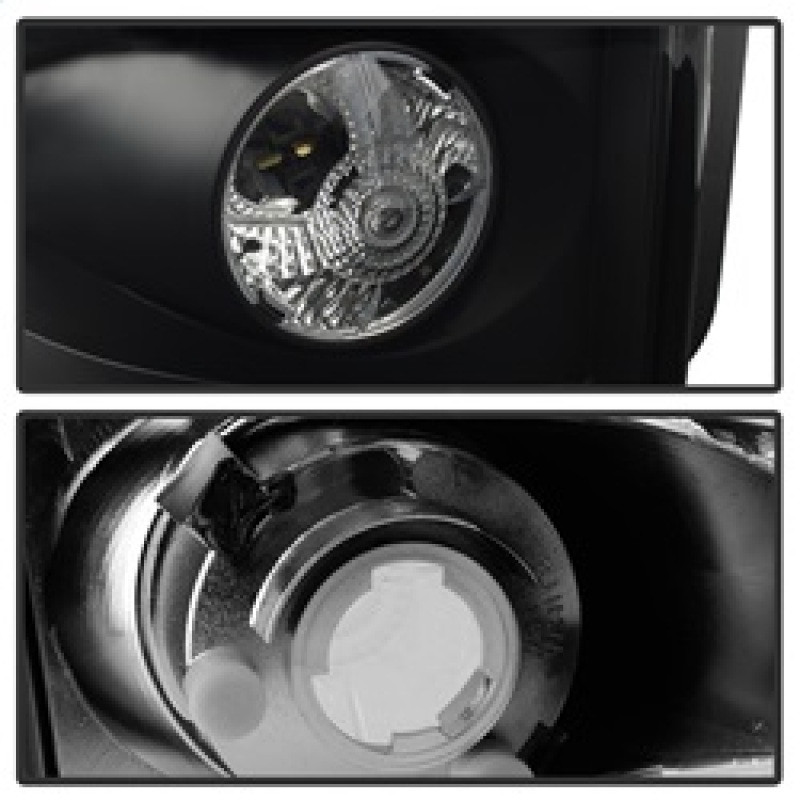 Spyder Euro Style Tail Lights Black for 02-09 Chevy TrailBlazer