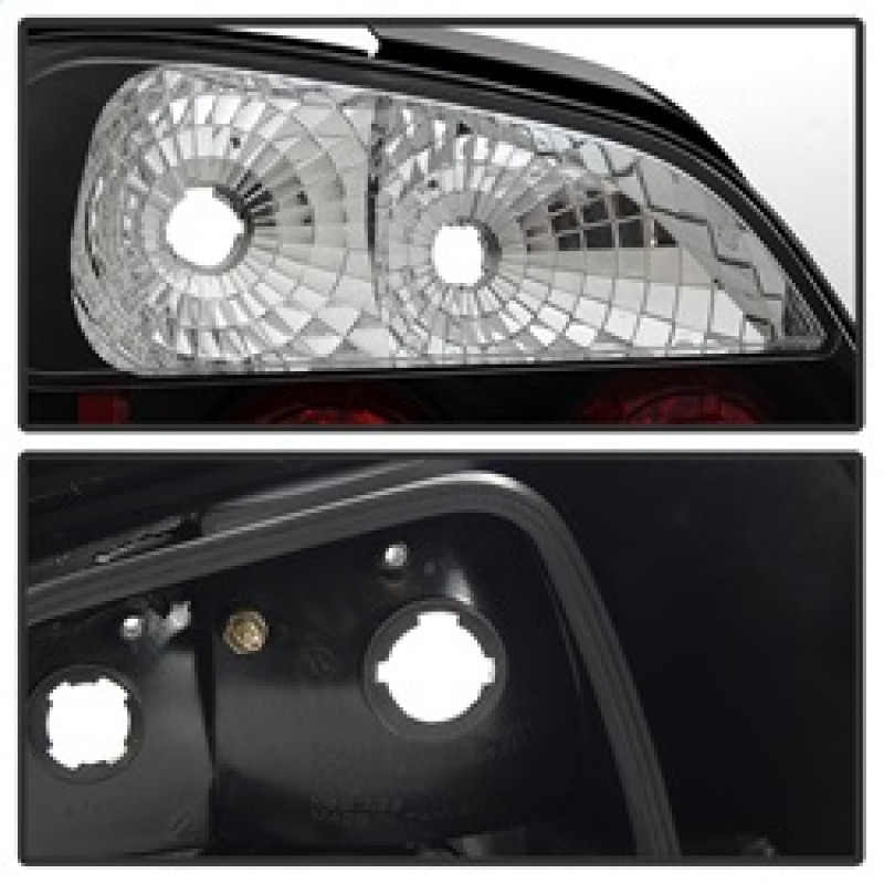 Spyder Euro Style Tail Lights Black for 02-03 WRX Sedan