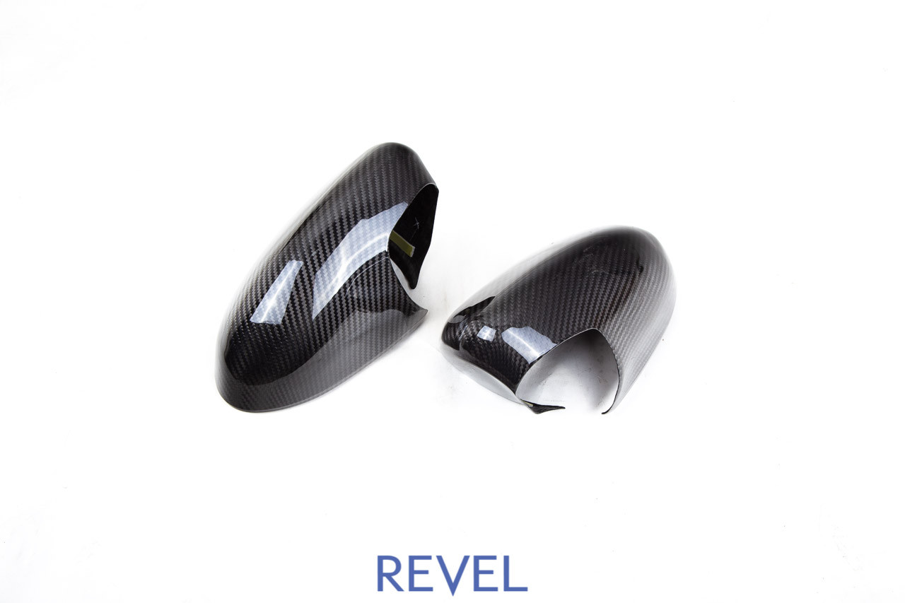Revel GT Dry Carbon Mirror Covers - 2 Pieces for 2022 Toyota GR8 / Subaru BRZ