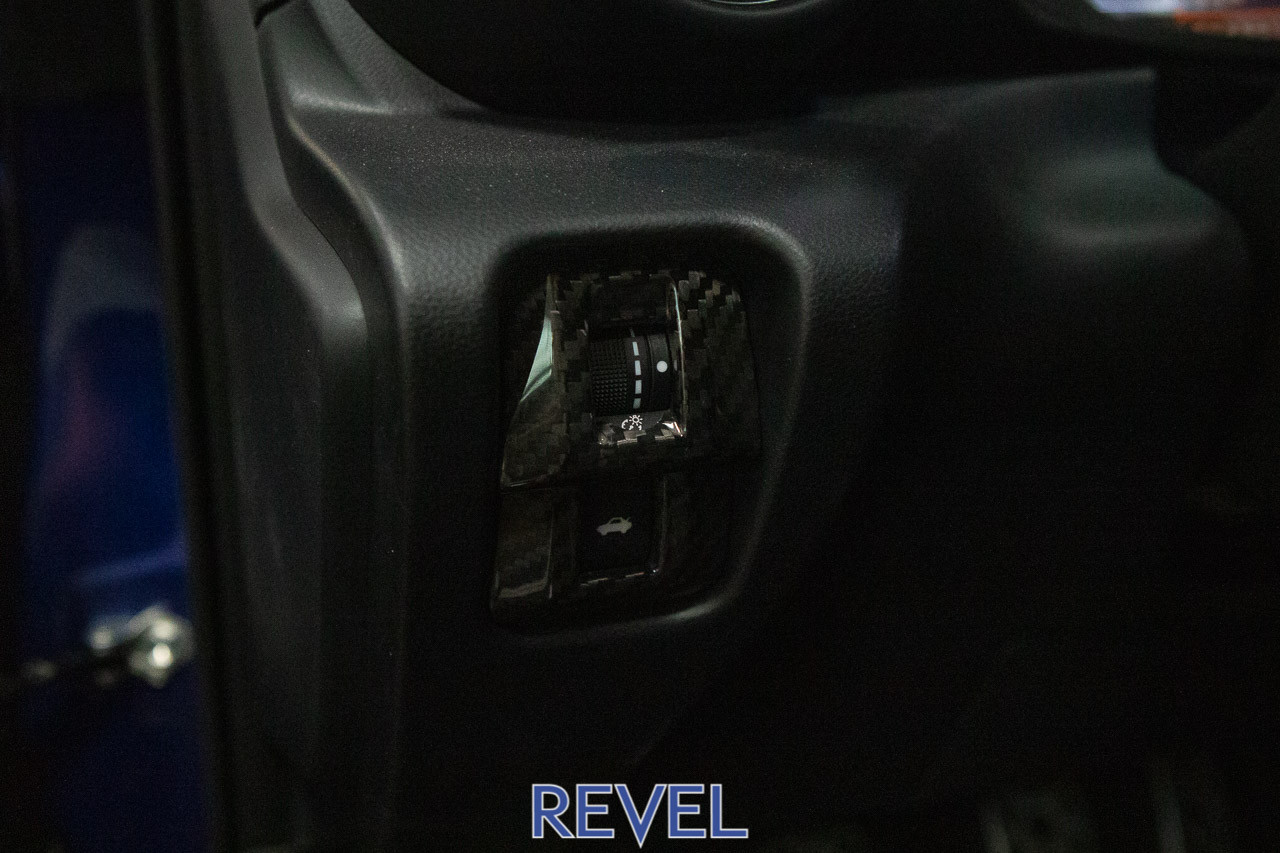 Revel GT Dry Carbon Side Switch Panel Cover for 2022 GR8 / BRZ