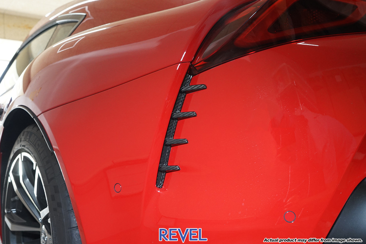 Revel GT Dry Carbon Rear Duct Cover for 2020 Toyota GR Supra