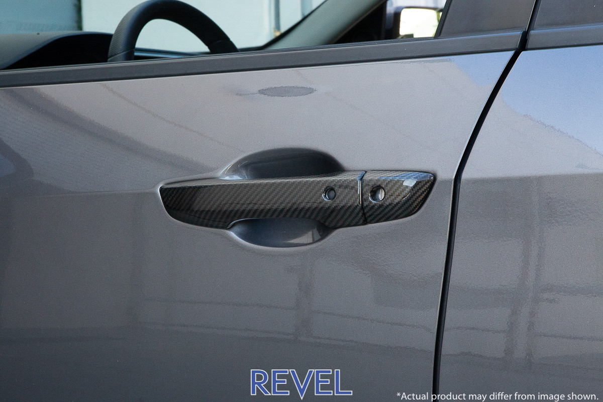 Revel GT Dry Carbon Door Outer Handle Covers for 16-18 Honda Civic