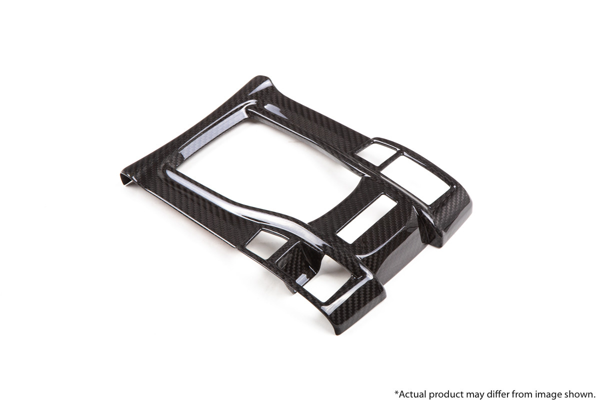 Revel GT Dry Carbon Shifter Panel Cover for 17-18 Honda Civic Type-R