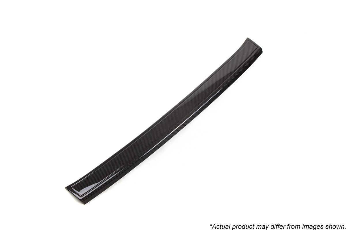 Revel GT Dry Carbon Rear Bumper Applique for 17-18 Civic Type-R & Hatchback