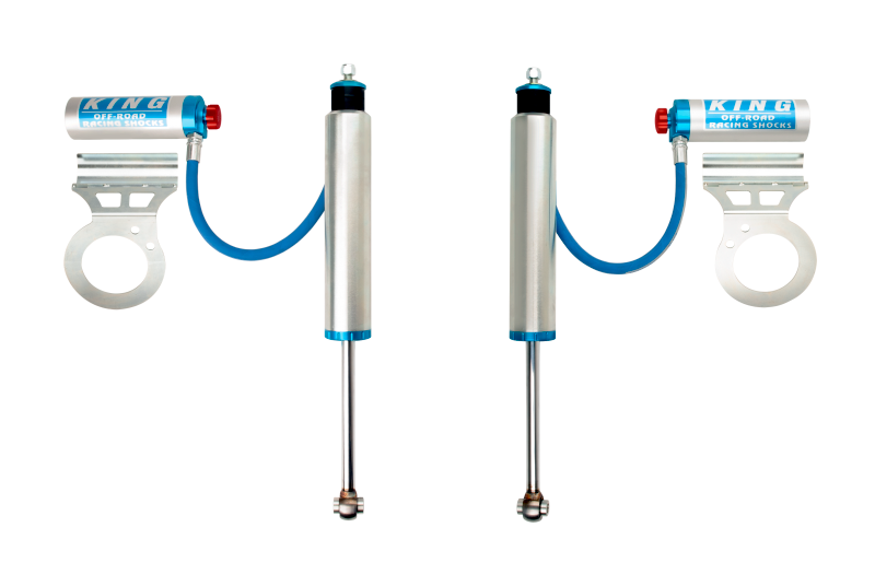 King Shocks Front 2.5 Dia Piggy Hose Shock w/Adjuster for 2014+ Ram 2500 4WD