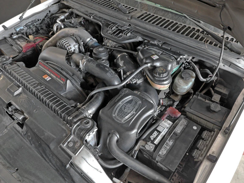 aFe Momentum HD Pro DRY S Stage-2 Si Intake for 03-07 Ford Diesel Trucks V8-6.0L