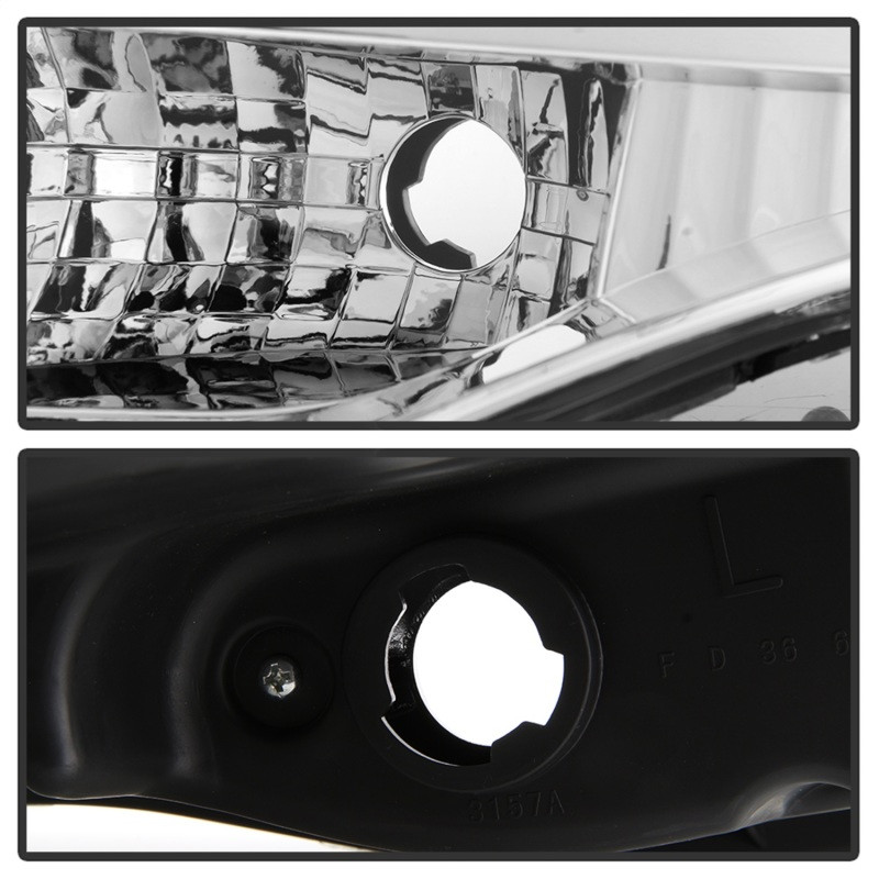 Spyder xTune Headlights -Chrome for 07-14 Ford Expedition