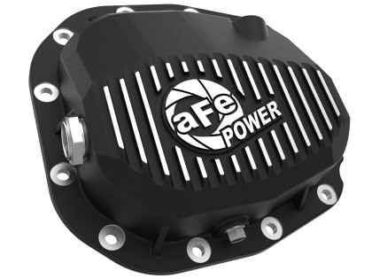 aFe Pro Series Rear Differential Cover Black w/ Fins for 15-19 F-150