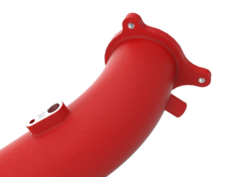 aFe BladeRunner Red 2-3/4" Aluminum Charge Pipe for 2021 Supra GR (A90) 2.0L