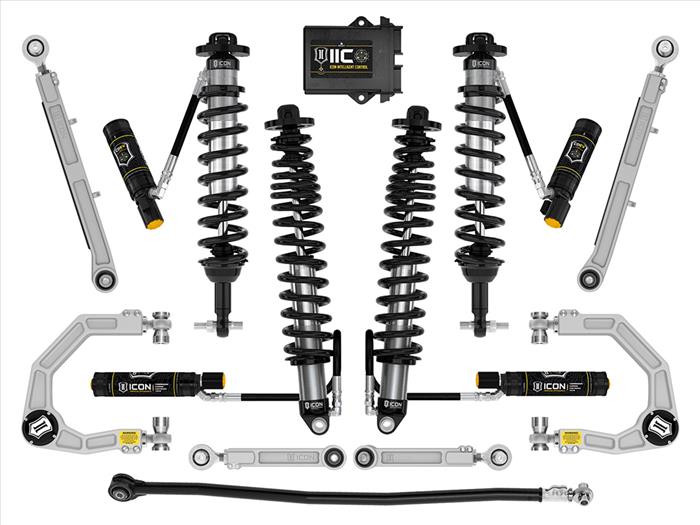 ICON 3-4" STAGE 8 SUSPENSION Lift Kit w/ BILLET UCA for 21+ BRONCO NON-SASQUATCH