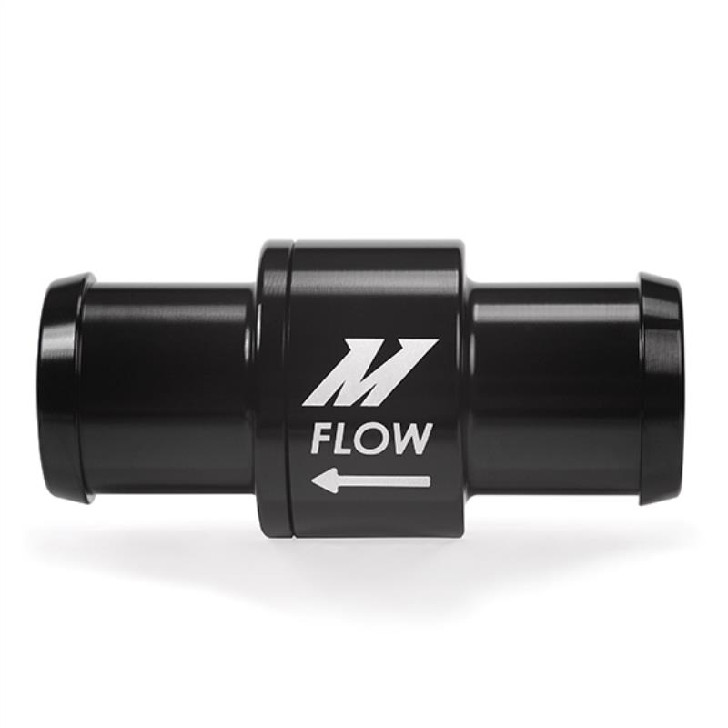 Mishimoto One-Way Check Valve 3/4" Aluminum Fitting - Black