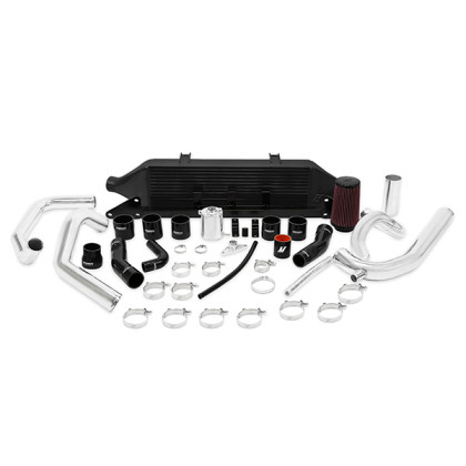 Mishimoto Front Mount Intercooler Kit w/ Intake - Black for 02-05 WRX/STI