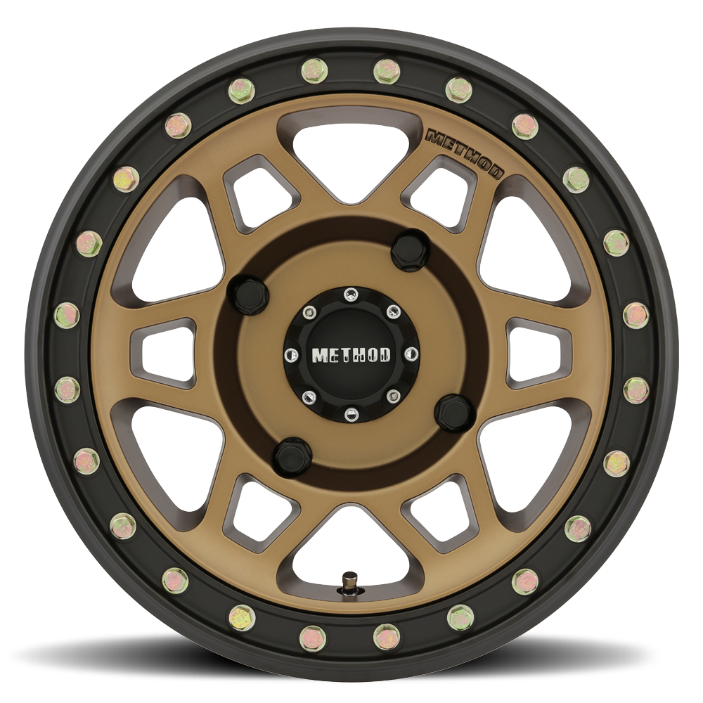 Method MR405 UTV Beadlock 15x7 5+2/38mm Offset 4x156 132mm Method Bronze Wheel