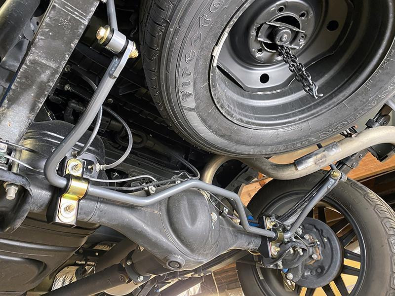 Progress Tech LT Rear Sway Bar 0.875in dia. (22mm) for 16-21 Toyota Tacoma