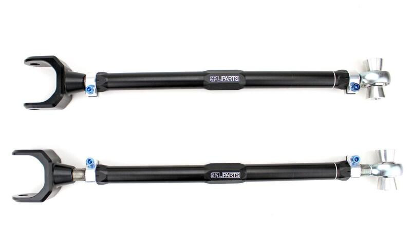 SPL Parts Titanium Series Rear Toe Arms - Dogbone Version for Nissan 370z Z34