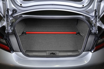 Perrin Rear Shock Tower Brace - Red for 2013+ BRZ/FR-S/86/GR86