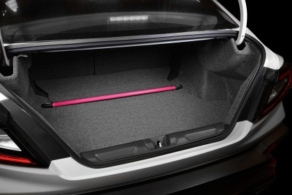 Perrin Rear Shock Tower Brace - Hyper Pink for 15-21 Subaru WRX/STI