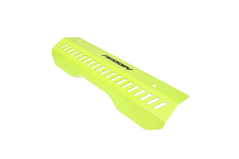 Perrin Pulley Cover (Short Version - Works w/AOS) - Neon Yellow for 22-23 WRX