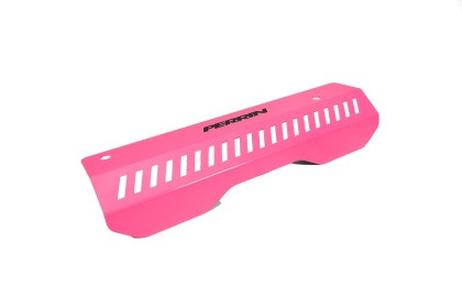 Perrin Pulley Cover (Short Version - Works w/AOS) - Hyper Pink for 22-23 WRX