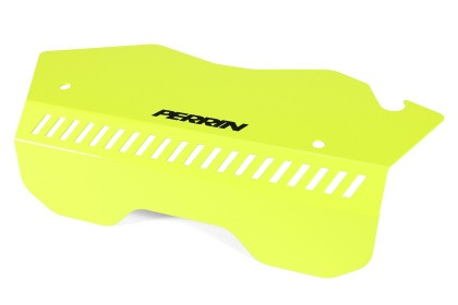 Perrin Pulley Cover - Neon Yellow for 2022+ Subaru WRX