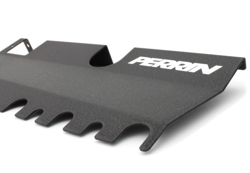 Perrin Radiator Shroud (Without OEM Intake Scoop) - Black for 15-21 WRX/STI